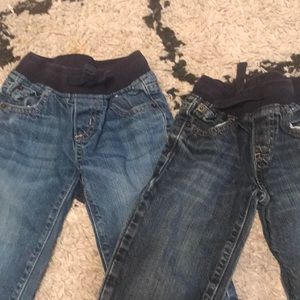 2 pairs Gymboree denim pants